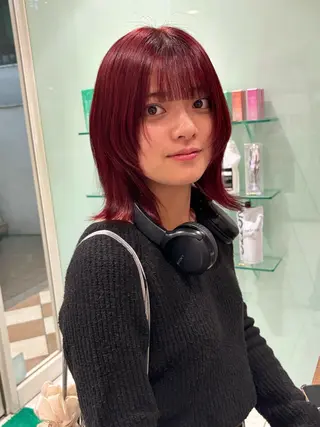 ミディアム カラー 🌙Ash中目黒 坪内沙月🌙のヘアスタイル