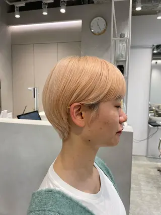 ショート 表参道ミディアム レイヤー山岸季生のヘアスタイル