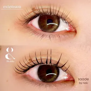 マツエク・マツパ saade Harunaのマツエク・マツパデザイン