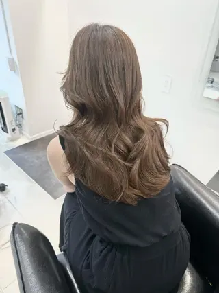 ミディアム カラー 韓国ヘア 店長NEGIのヘアスタイル