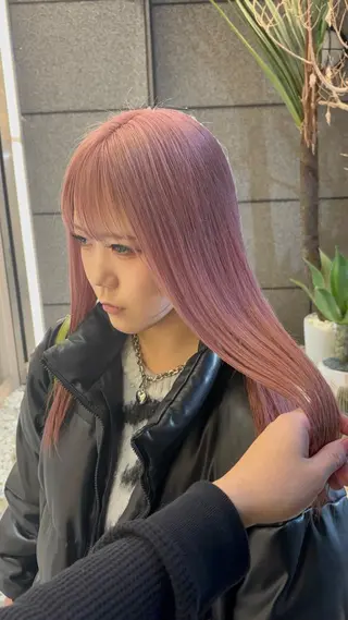 ロング カラー 🥇メンズパーマ /縮毛矯正/木村神心のヘアスタイル