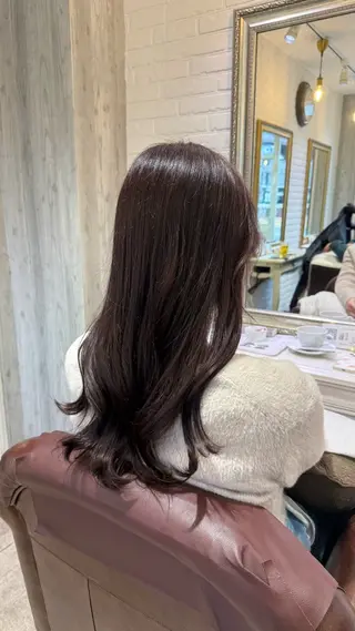 ロング カラー 🎀RUI/髪質改善 /美髪矯正/艶カラーのヘアスタイル