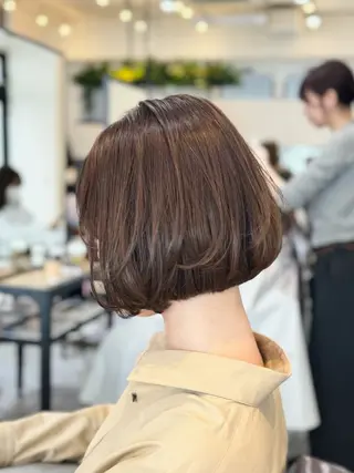 ショート カラー 無料カット/ ショート特化/表参道のヘアスタイル