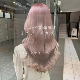 ロング パーソナルカラー/ 小顔カット/小出朋哉のヘアスタイル