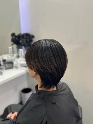 パーマ メンズ 髪質改善Ⅰ透明感 艶カラーⅠたつやのヘアスタイル