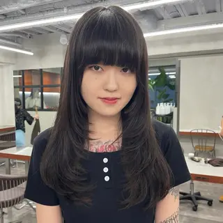 ロング カラー 🍒暖色カラー🍒 渋谷/YUUのヘアスタイル