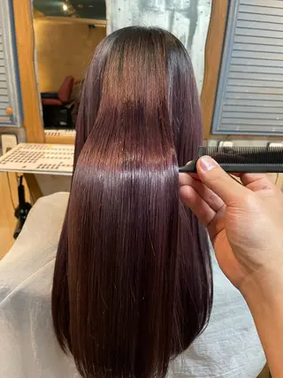 ロング カラー 加藤 正祥のヘアスタイル