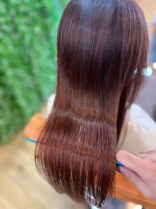 ロング ⚪️髪質改善 縮毛 店長 コウ⚪️のヘアスタイル