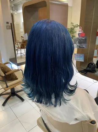 ミディアム カラー アニメオタク美容師/ miharuのヘアスタイル