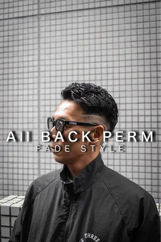 ショート カラー パーマ メンズ 💈men's💈 satoru中目黒のヘアスタイル