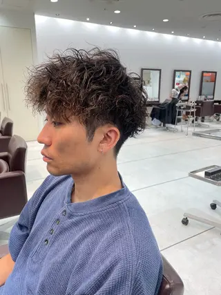 パーマ メンズ 【千葉駅南口歩1分】 MAKAのヘアスタイル