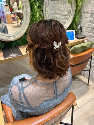 ヘアアレンジ ブリーチ超特化美容師 ☯️ルカ✡️💫のヘアスタイル