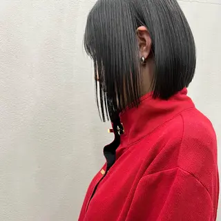 ショート 🌱小顔魅せショート 髪質改善カラー/泉綺のヘアスタイル