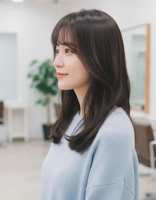 セミロング MARLE 布施店のヘアスタイル