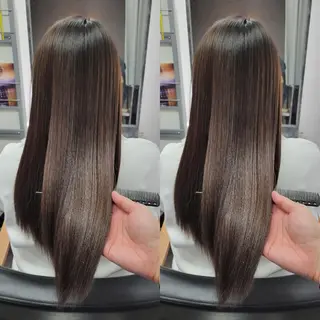 ロング 平田 広大のヘアスタイル