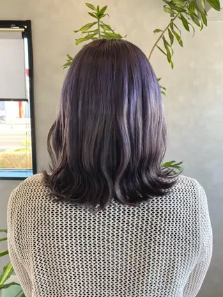 カラー 白井 音羽のヘアスタイル