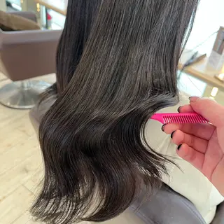 カラー すみす🎀ヘアメ/ 艶カラー/エクステのヘアスタイル