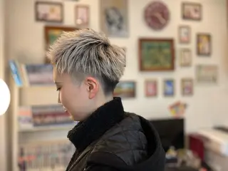 ショート 山田 美翔のヘアスタイル