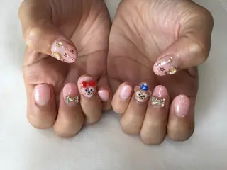 ネイル 💎🐰 saki. m 🐰💎のネイルデザイン