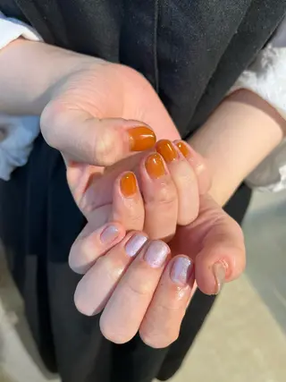 ネイル 小川 奈々花のネイルデザイン