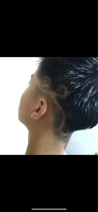 ショート メンズ MATSURI BASE.AWAJIのヘアスタイル