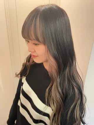 ロング カラー STELLA 小林優真のヘアスタイル