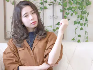 ロング カラー 柳澤 興輝のヘアスタイル