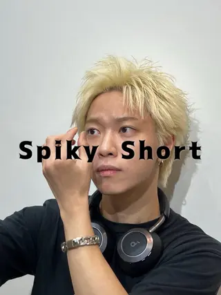 ショート メンズ メンズ特化パーマ &カラー🔥小倉大和のヘアスタイル