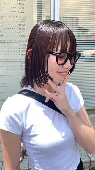 ショート ❄️ アルガ ユキ ❄️のヘアスタイル