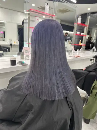 カラー 透ける透明感カラー 🎀anju/渋谷のヘアスタイル