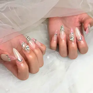 ネイル MAKI💎綺麗め 大人可愛い/堺筋本町のネイルデザイン