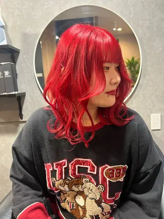 カラー 林 将大のヘアスタイル