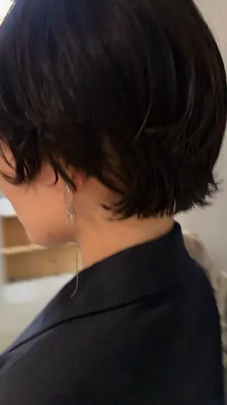 ショート パーマ ショートカット/パー マ🫧kotoneのヘアスタイル