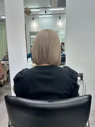 ミディアム カラー ブリーチ指名 NO1🌈SAKIのヘアスタイル