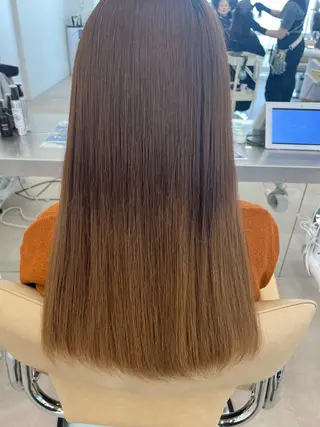 ロング 暖色ブリーチ ⭐️honokaのヘアスタイル