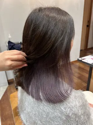 セミロング カラー 🌻井上 マリー🌻のヘアスタイル