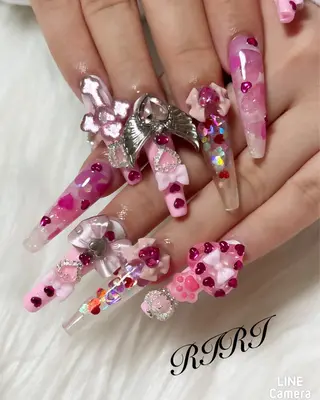 ネイル riri オーナーのネイルデザイン