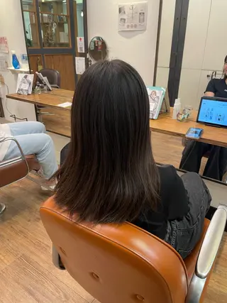 ロング カラー 川上拓真 ✂︎学芸大学のヘアスタイル