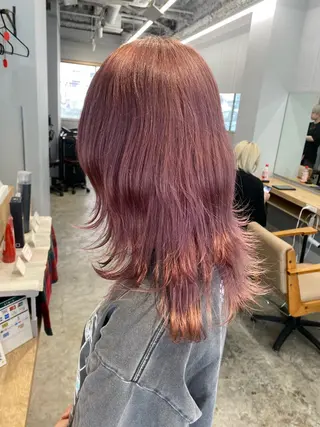 ミディアム カラー 🐾Libero🐾 柏　KONOMIのヘアスタイル