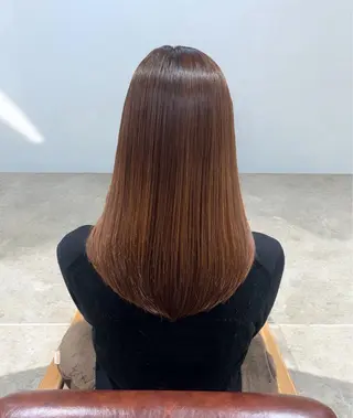 セミロング 髪質改善メニュー 長井 美佐子のヘアスタイル