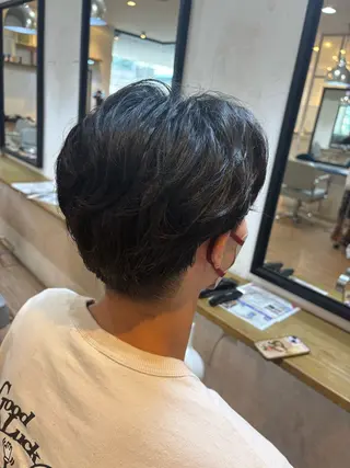 メンズ 韓国ヘアー🇰🇷 MIWAのヘアスタイル