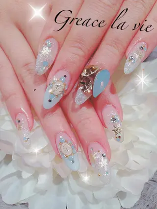 カラー ネイル Greace  la vieのネイルデザイン