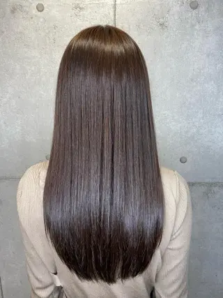 セミロング newi WASHIOのヘアスタイル