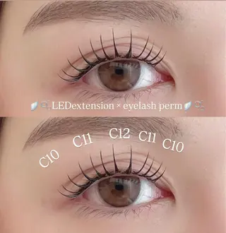 マツエク・マツパ ETERNO 小山店 髙橋里愛のマツエク・マツパデザイン