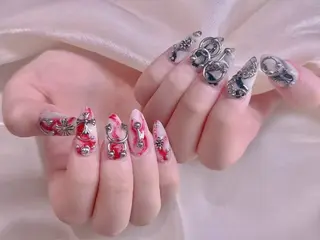 ネイル 長さだし専門店 M2　rikaのネイルデザイン