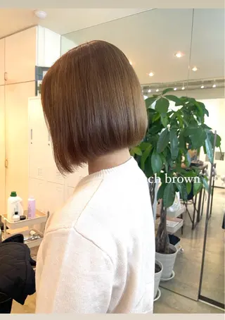 ショート カラー 🌻shuka透明感 艶感カラー/新宿🌻のヘアスタイル