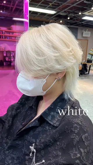 カラー メンズ 韓国ヘア🇰🇷 RYOTAのヘアスタイル