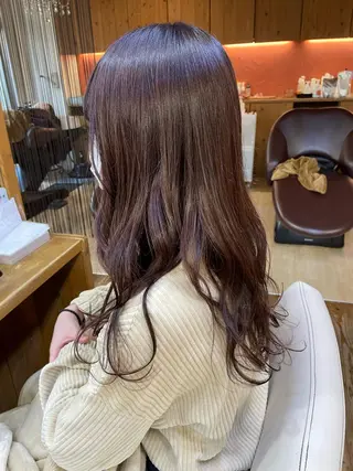 セミロング 山木 裕子のヘアスタイル