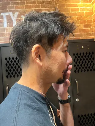 ショート メンズ 久木原 ゆりのヘアスタイル