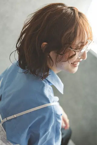 ミディアム パーマ 美容師×メイク💍 ⌇銀座のその他イメージ